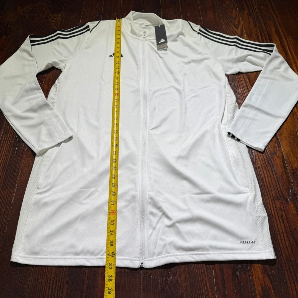 adidas Men's Tiro 23 League Training Jacket Mens‎ 2XLT3 White 2XLT +3 Tall NWT